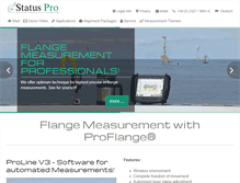Tablet Screenshot of flange-measurement.com